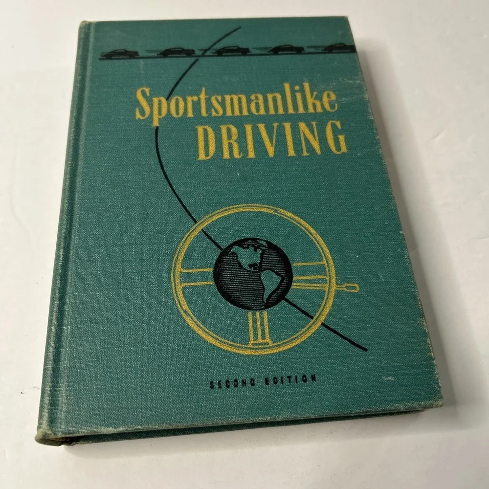 Vintage Book Sportsmanlike Driving Book American Automobile Association 2nd 1953